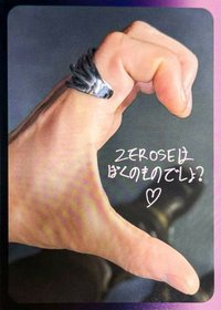 正1日專 專輯卡 手卡