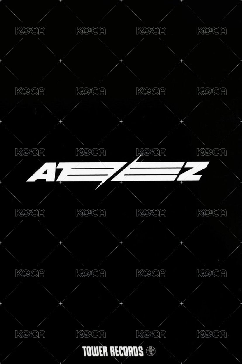 Movement ATEEZ JP FC 特典卡  背面