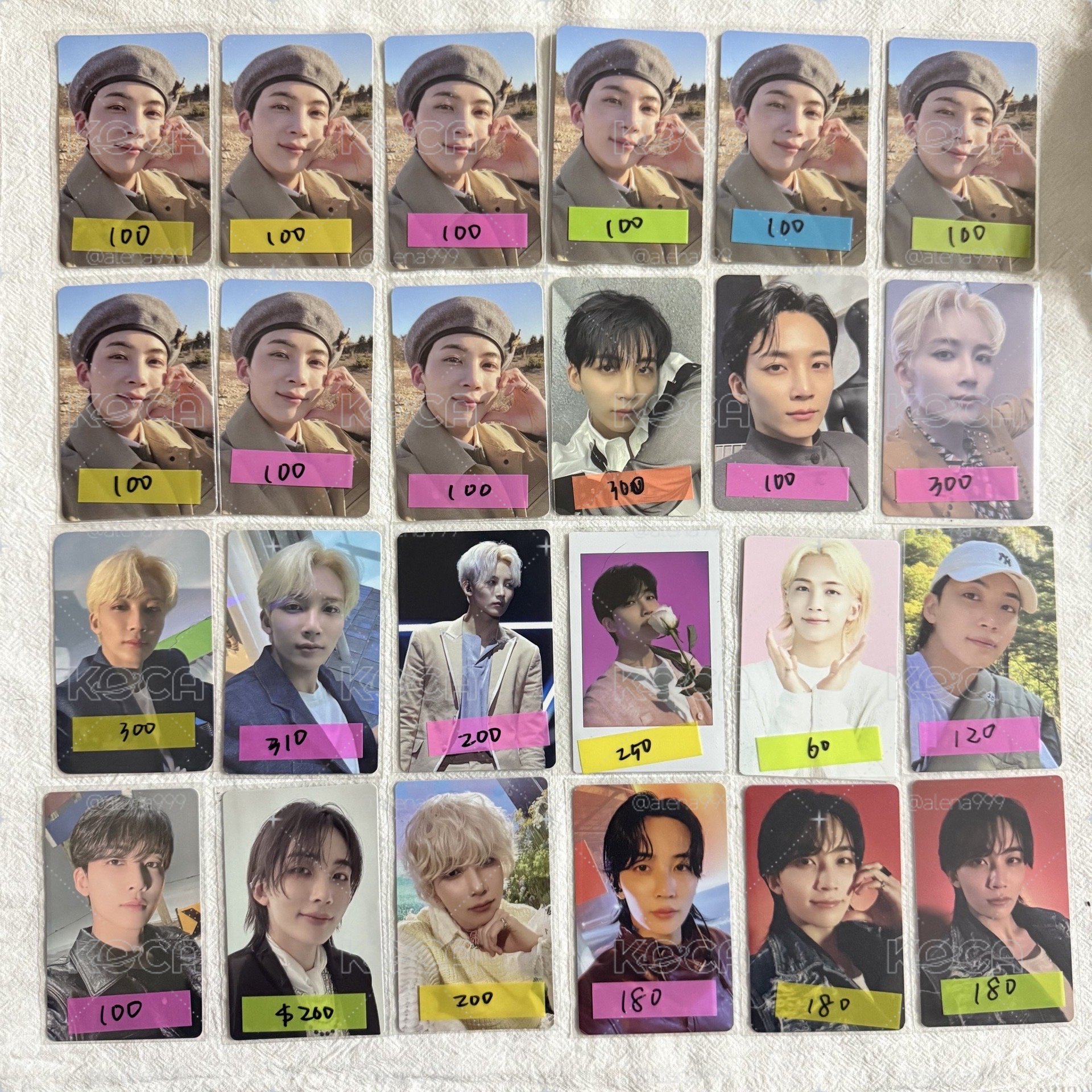 SEVENTEEN 小卡