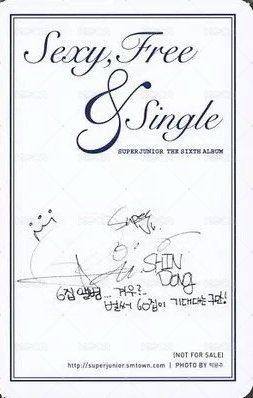 正規6 A ver. 專輯卡  背面