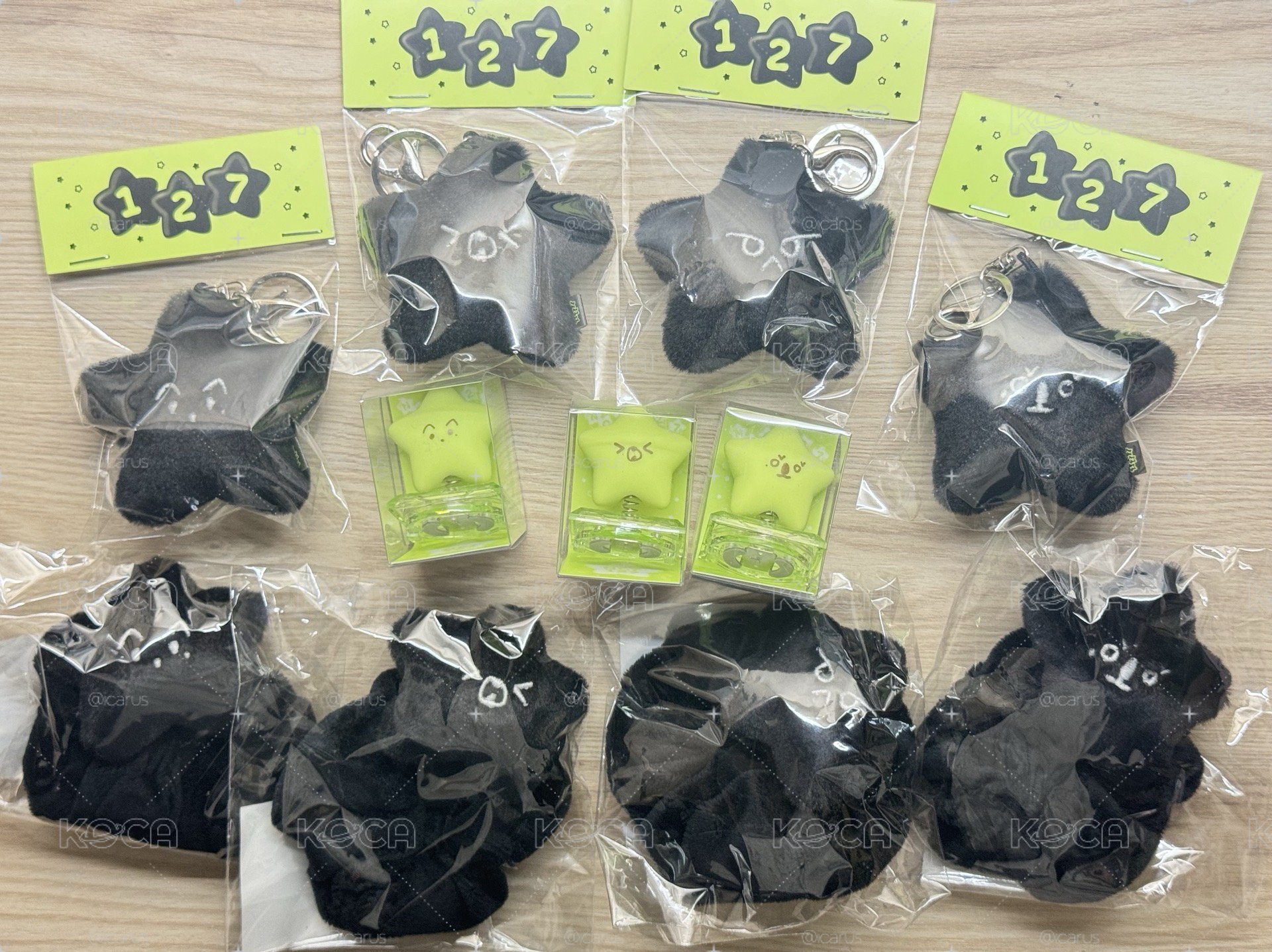 虧本大降價 NCT127 黑海星 手燈裝飾