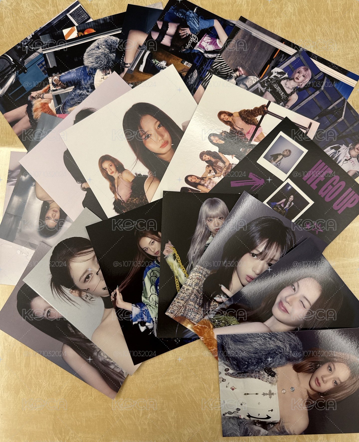 WO GO UP專輯POSTCARD ver.
