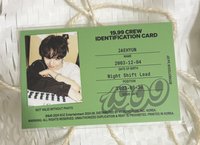 19.99 名片ID專輯內容物