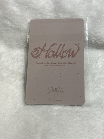 HOLLOW SONY特典卡 彬