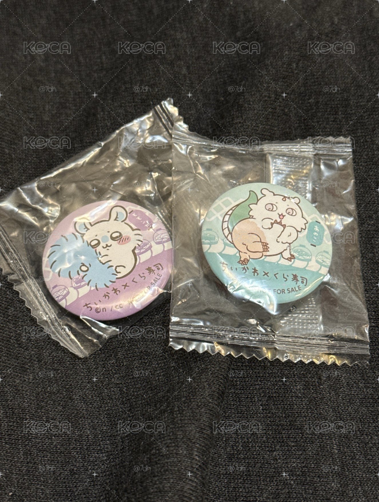 吉伊卡哇 藏壽司 徽章 小桃 那孩子