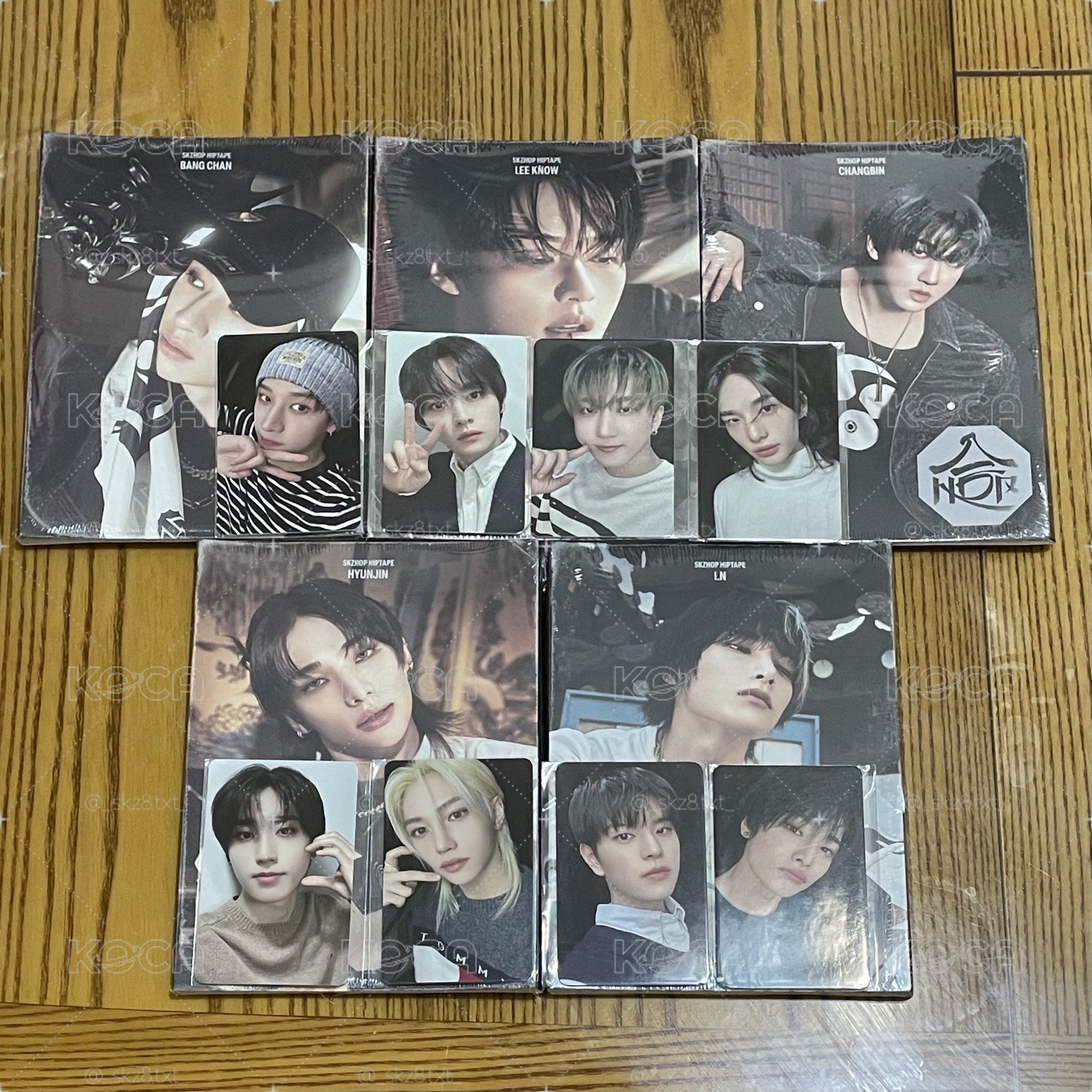 合JYP JAPAN特典一套含單封五張