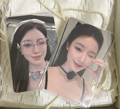 i-dle 舒華特典/場週隨機卡/肯德基聯名