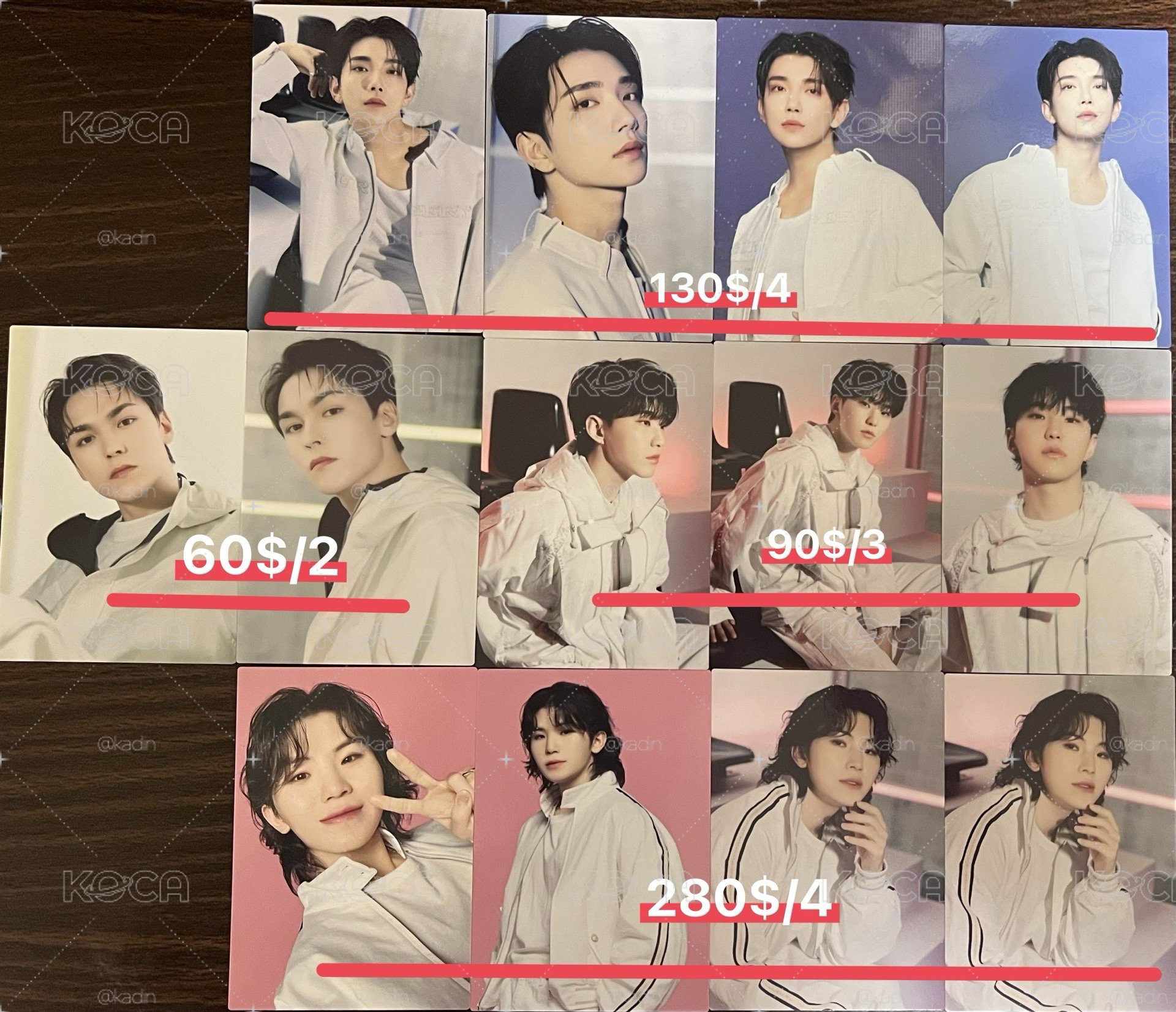 Seventeen Follow Again卡包卡