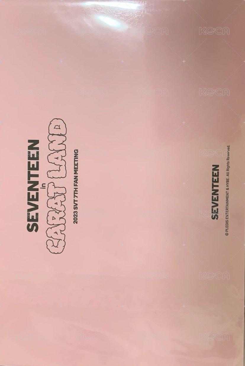 23’克拉島 明信片 特典 背面