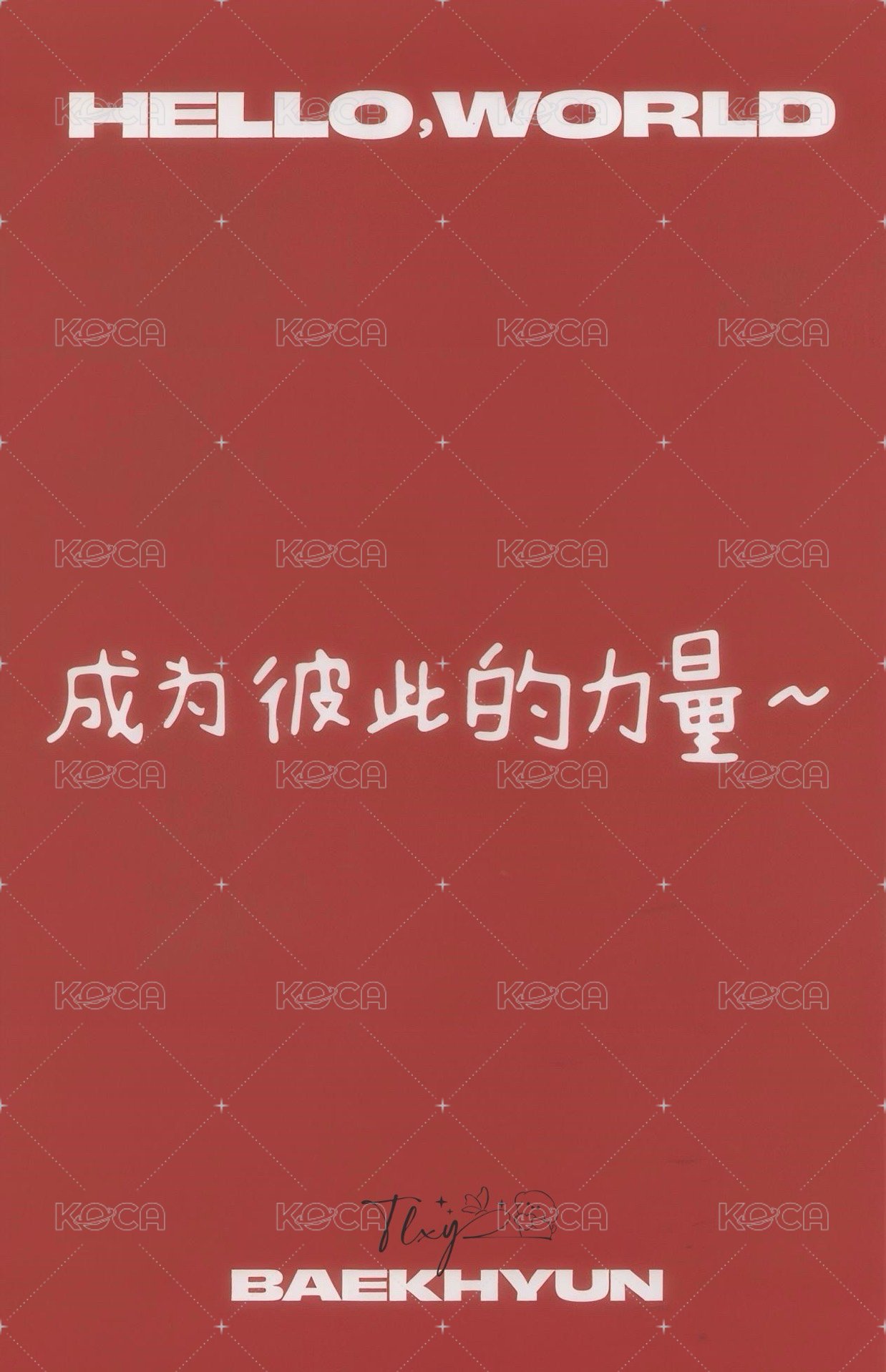 bolo4 k4 簽售卡  背面