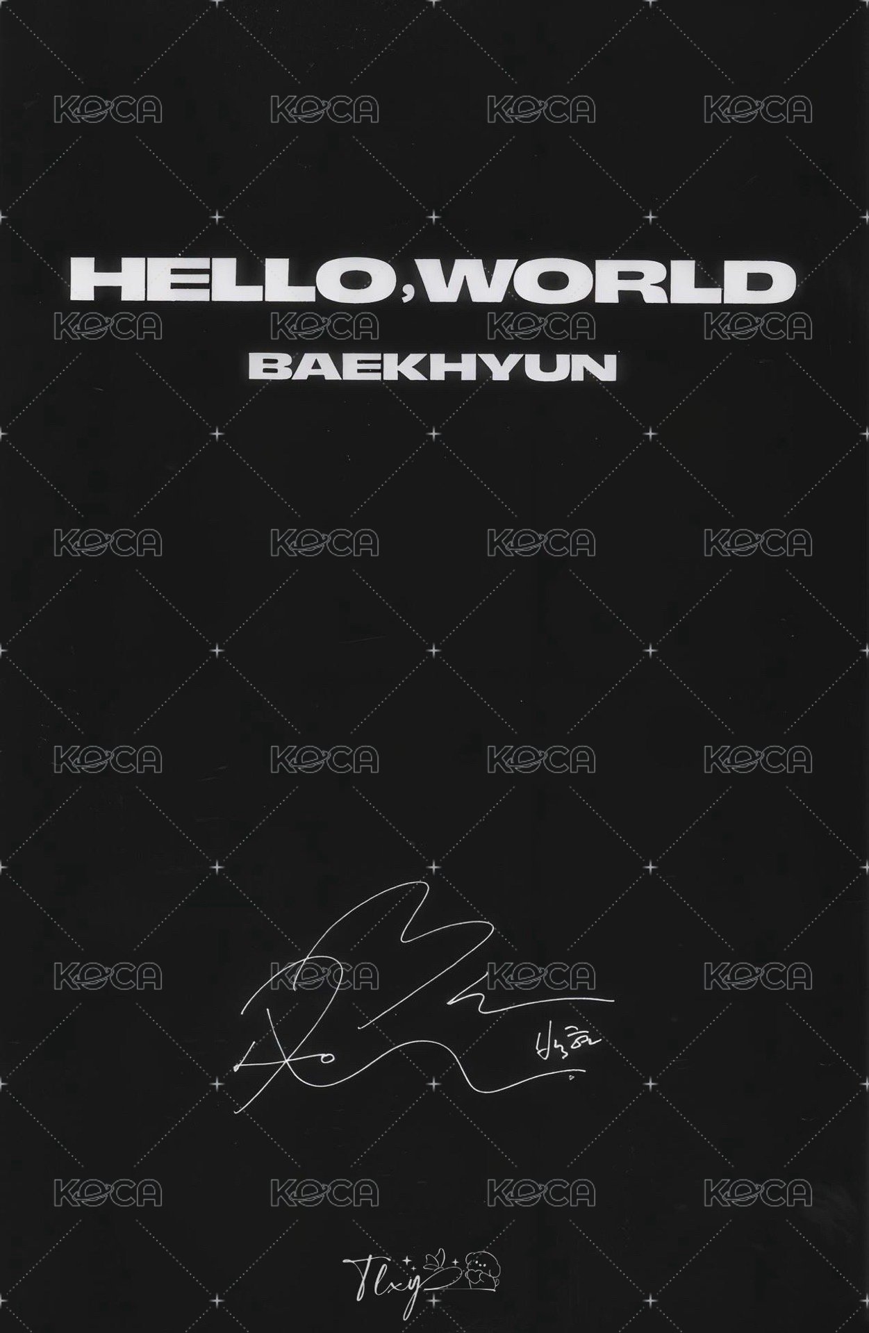 bolo4 京東 線上 簽售卡  背面