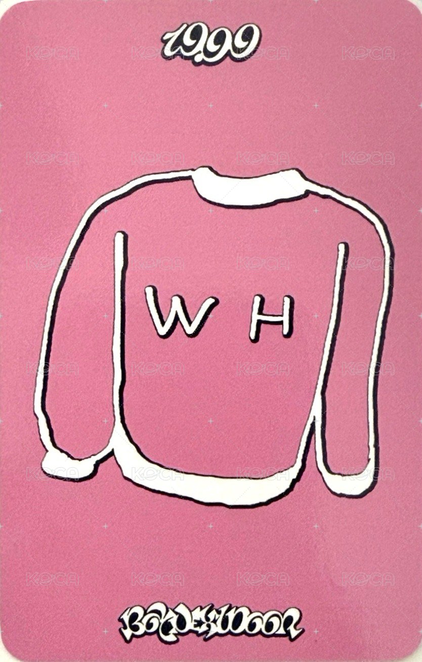 19.99 打歌卡 Dangerous 先行曲 背面