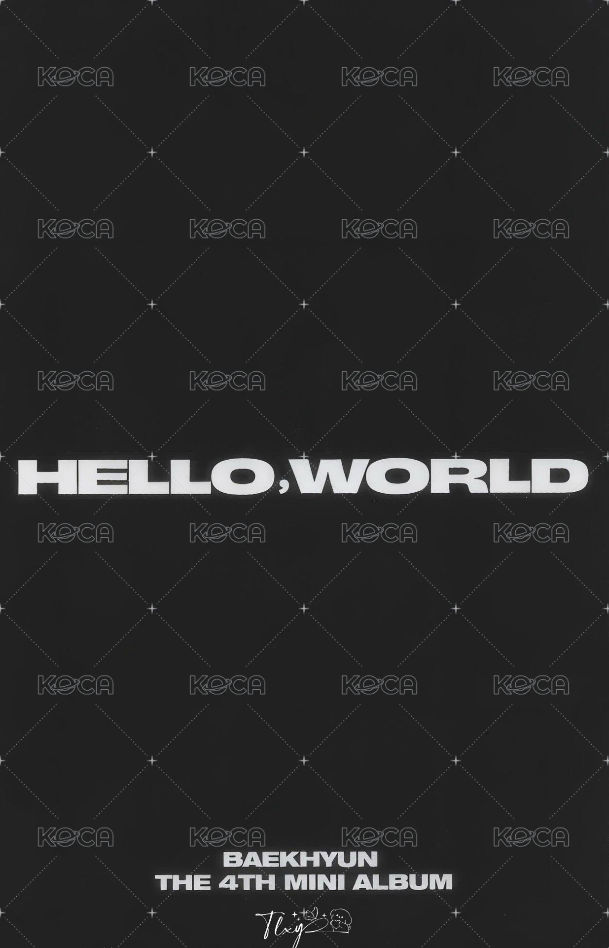 bolo4 k4 幸運卡  背面