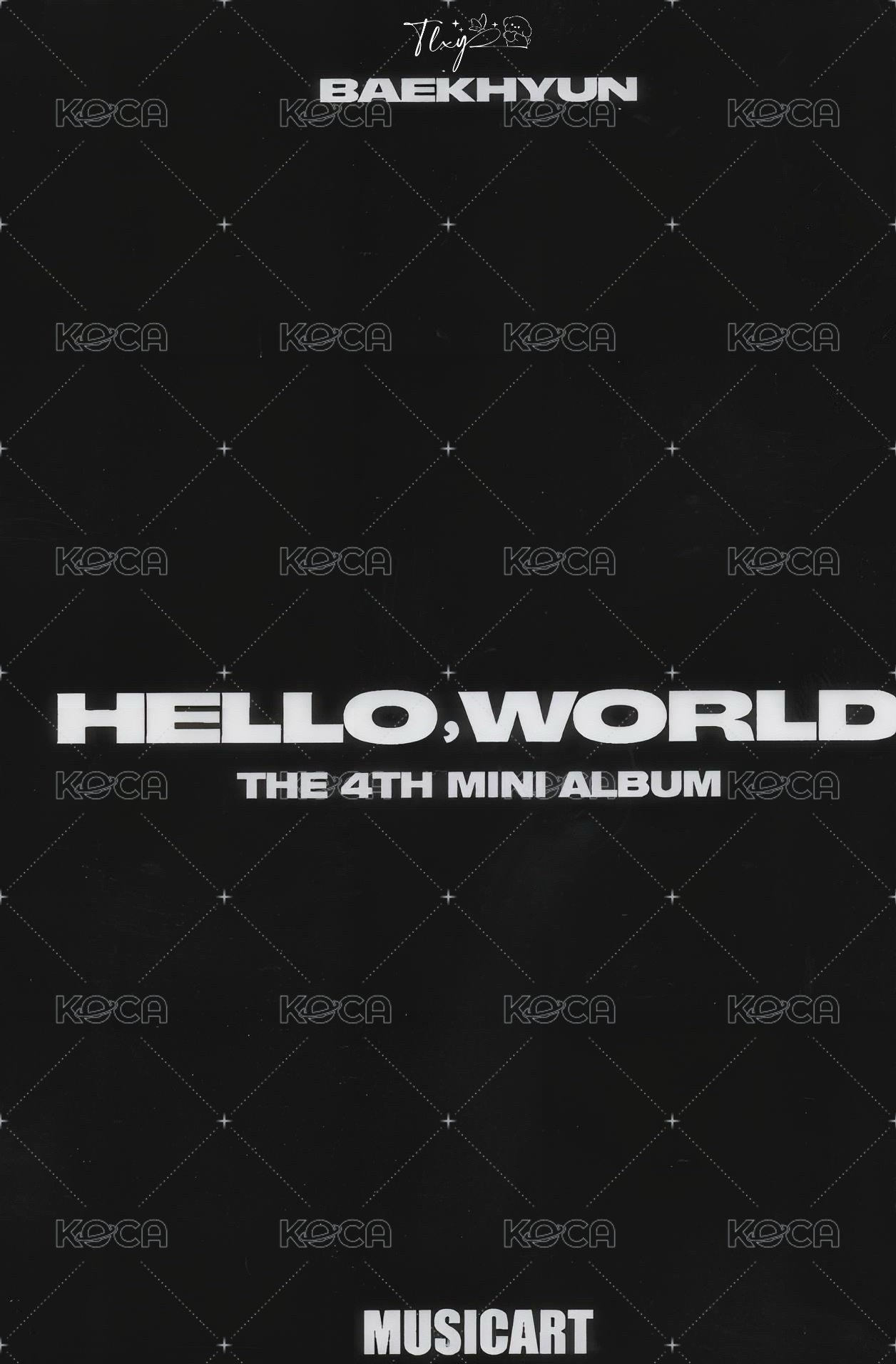 bolo4 ma 簽售卡  背面