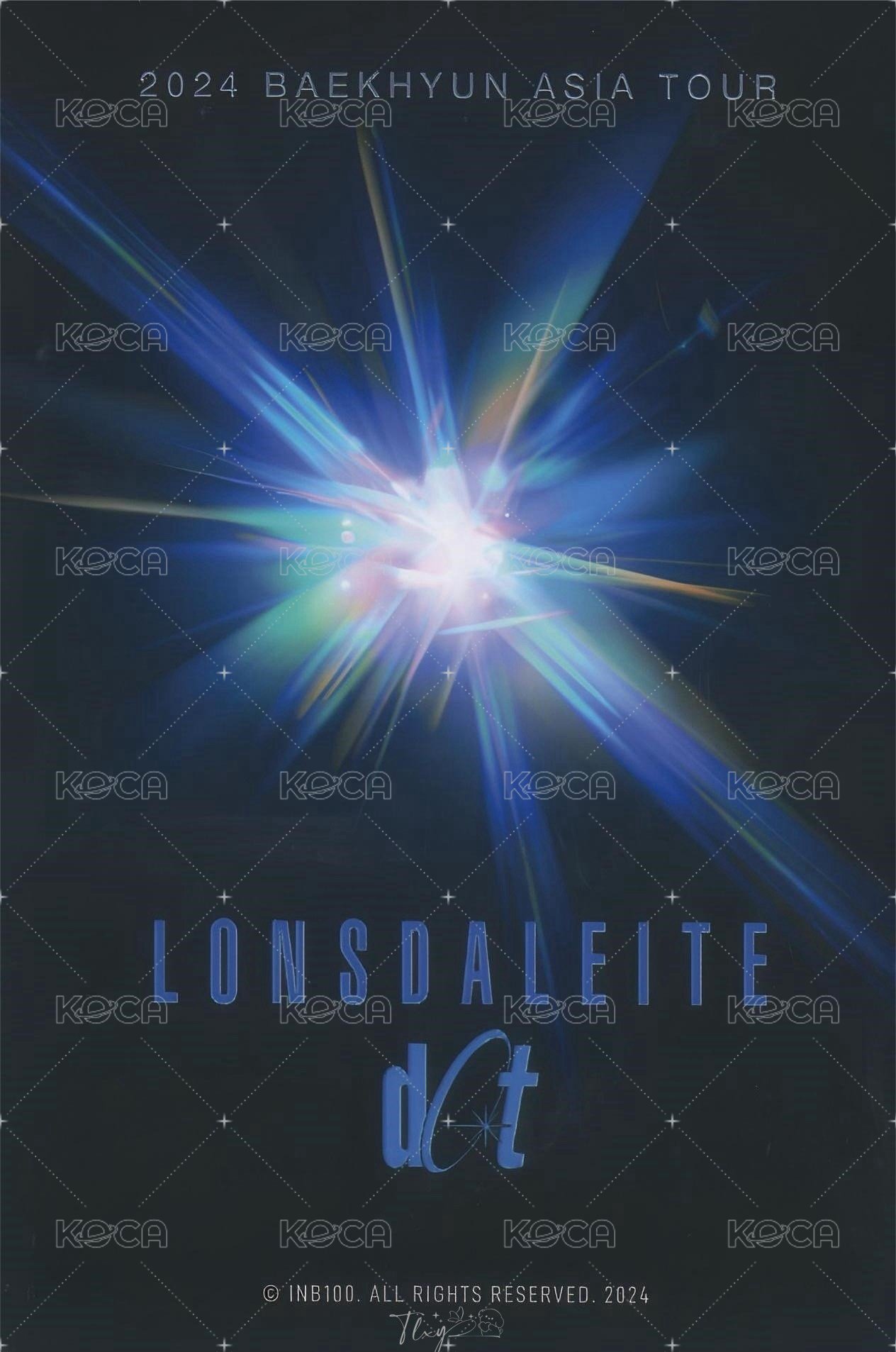 一巡安可 隨機卡  背面