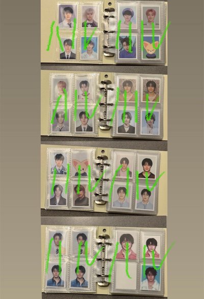 Stray Kids 梁精寅I.N證件照31張（含五星資料夾）
