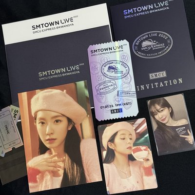 Red Velvet IRENE SMCU AR 票卡組 