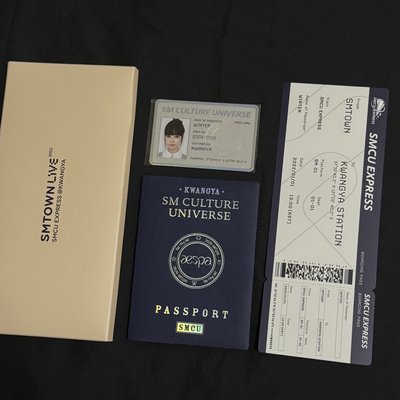 aespa WINTER SMCU護照組（無證件照）