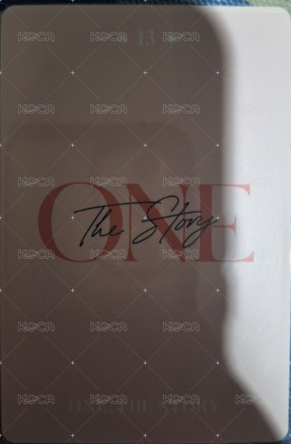 2021解散演唱會 周邊卡  背面