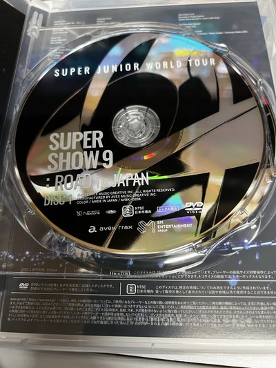 super junior super show 9:roan in japan DVD