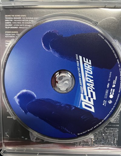 super junior D&E live tour 2024 DEparture blue-ray 藍光光碟