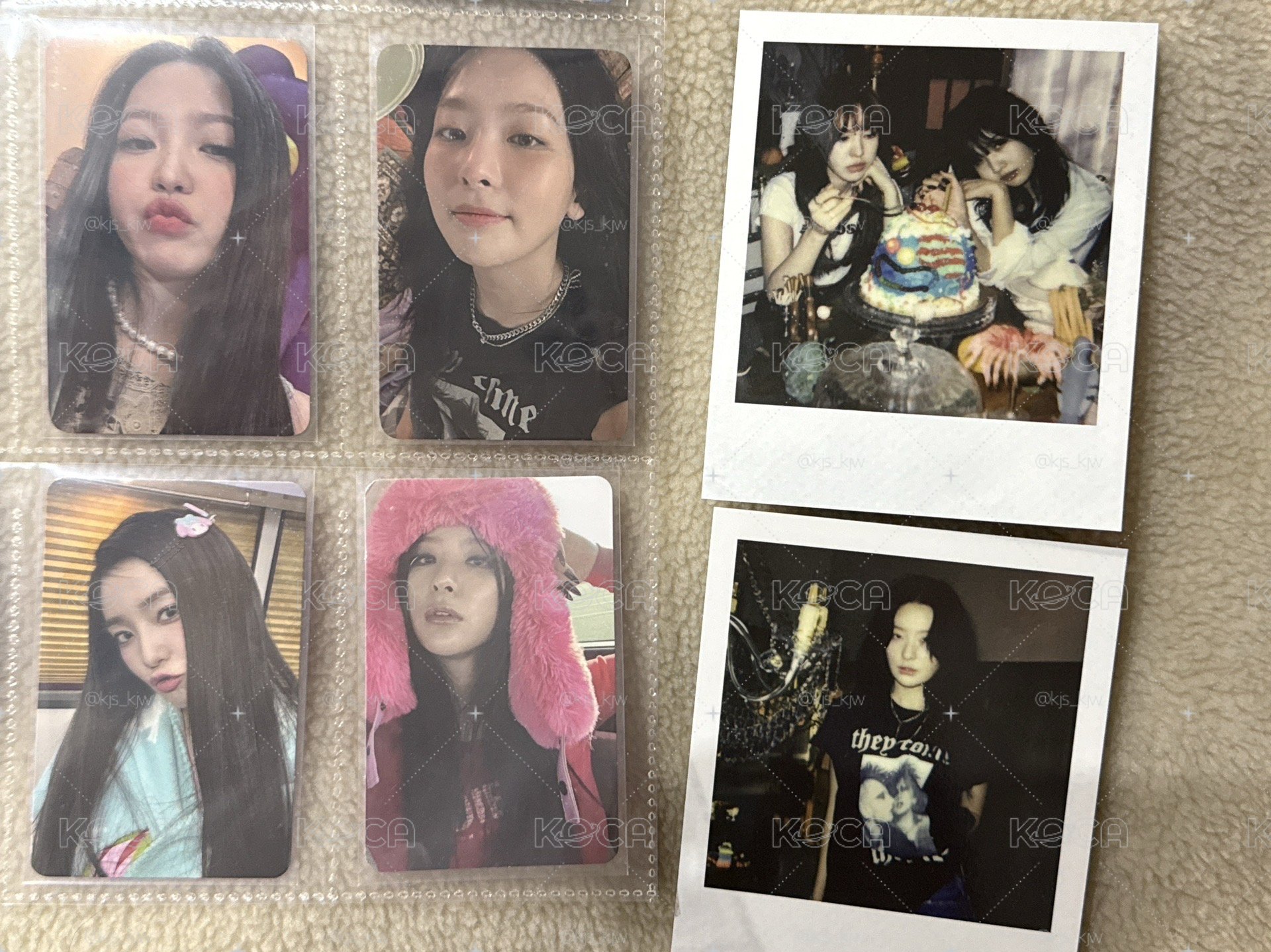 RedVelvet Birthday 小卡 空專 拍立得 海報