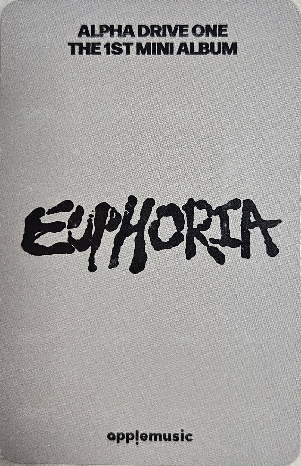 迷一 am 特典卡 自由 ver. 背面