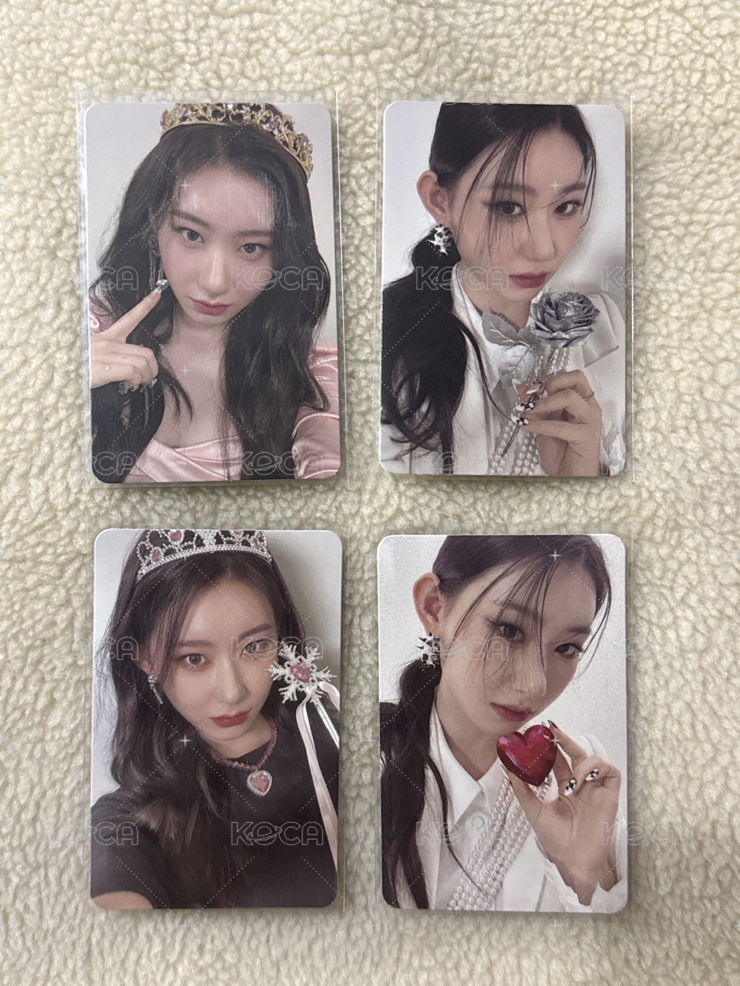彩領 4張不拆