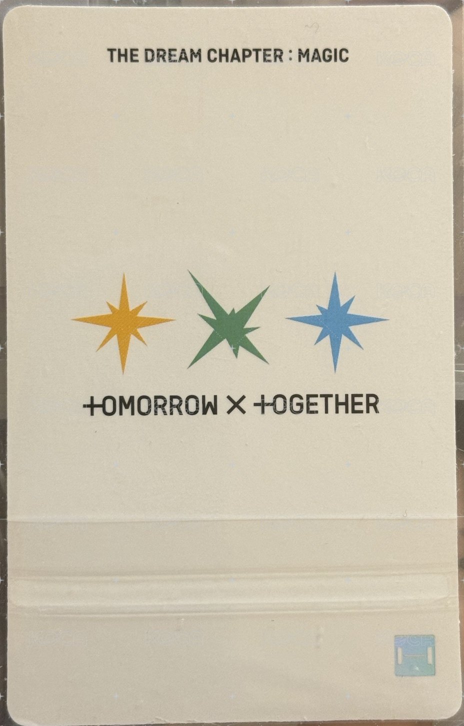 正一 sw m2u 幸運卡  背面