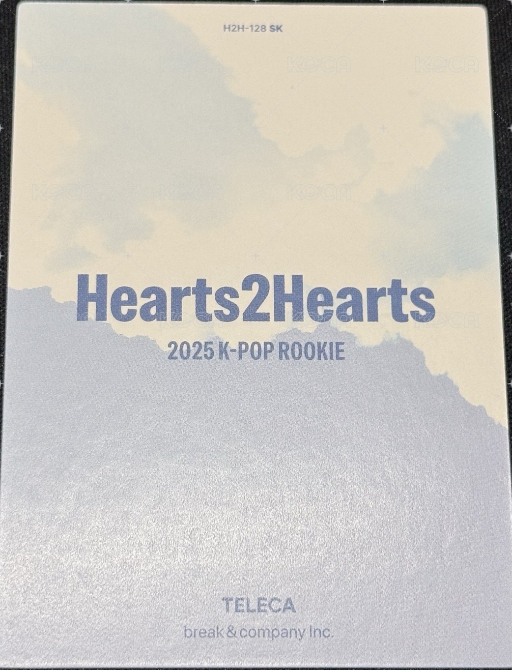 25新秀 Teleca 隨機卡 塗鴉款 背面