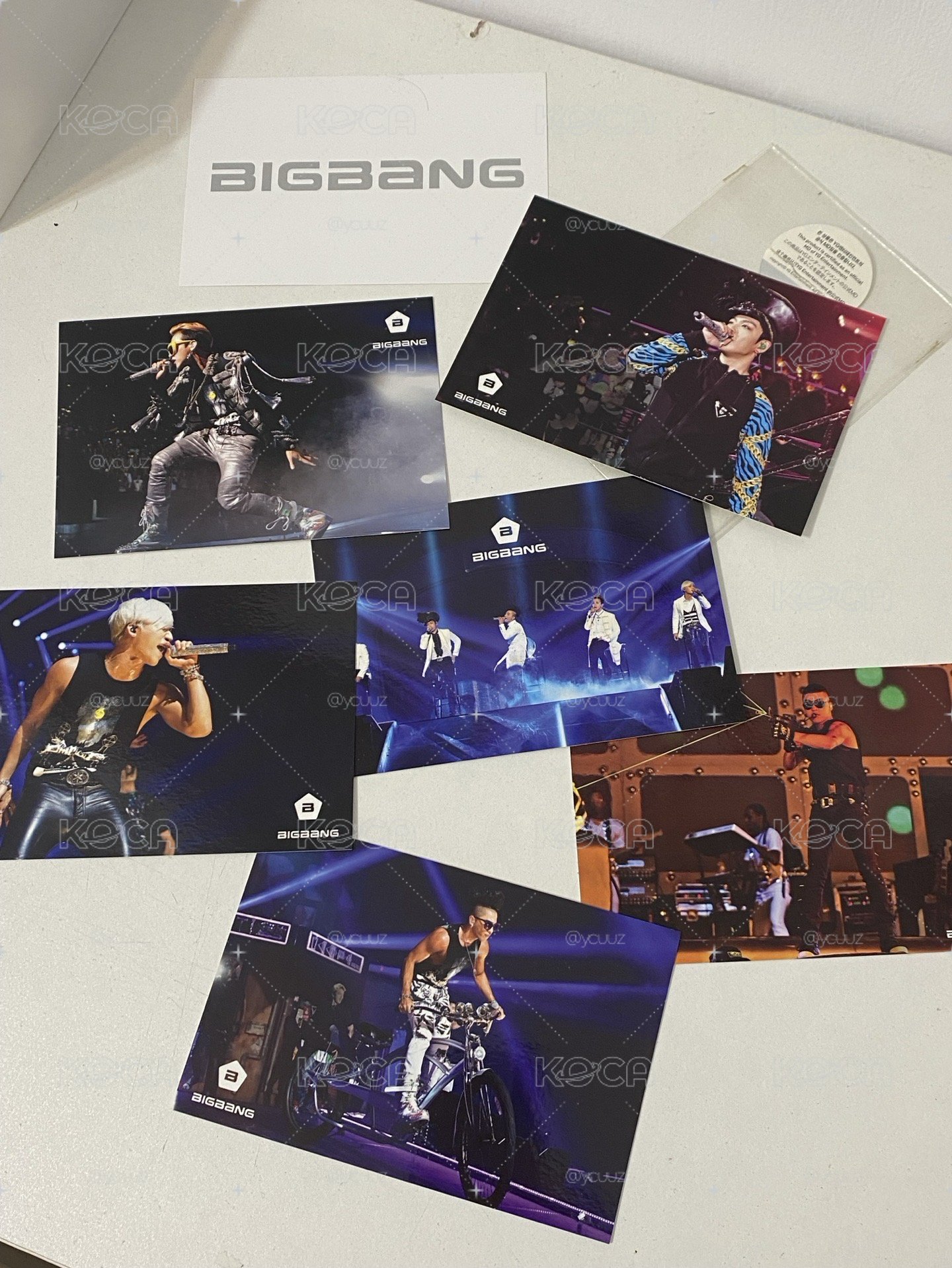 BIGBANG ALIVE明信片 
