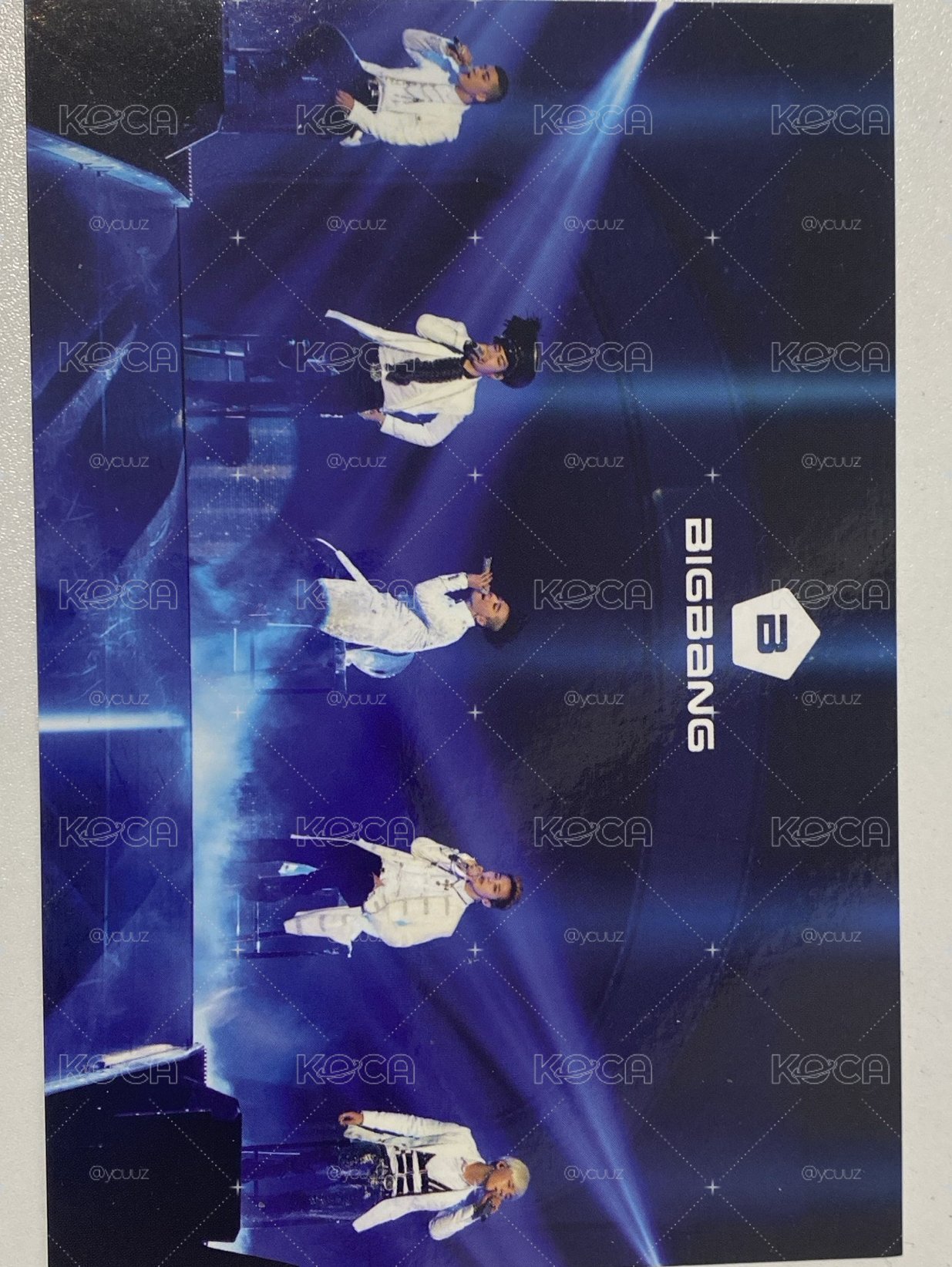 BIGBANH ALIVE明信片 