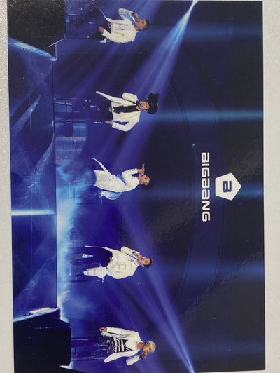 BIGBANH ALIVE明信片 