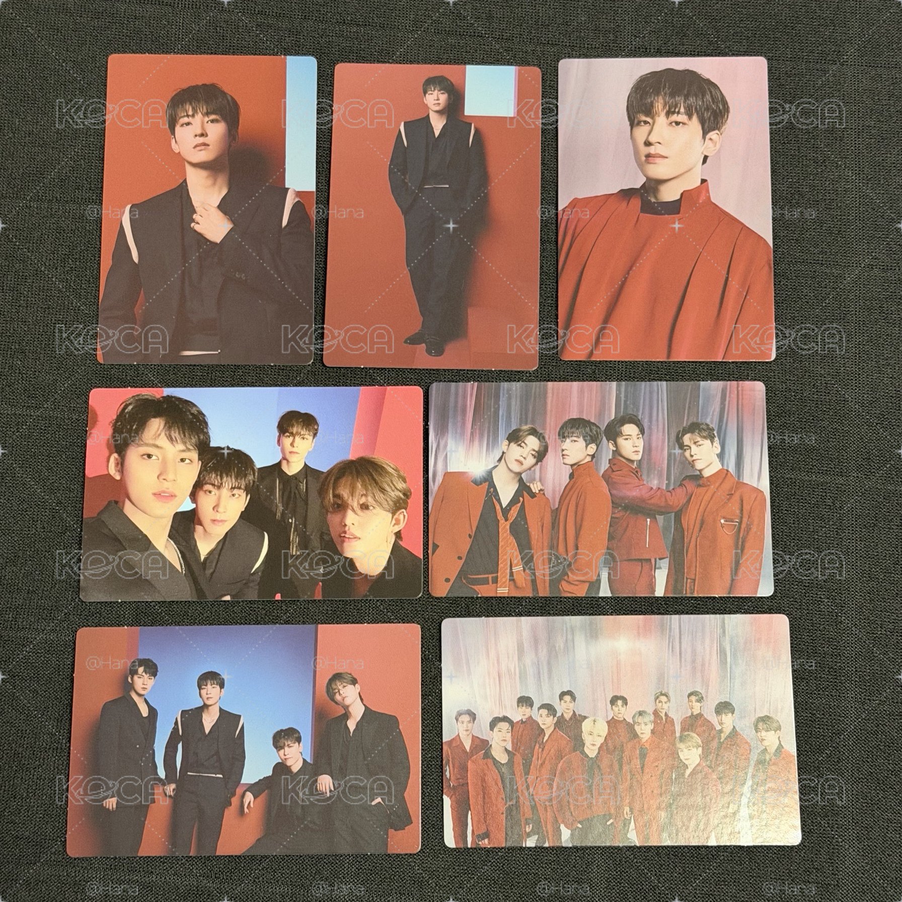 ［7張一組］圓佑 Power of love 演唱會小卡 黑泡隊 團體