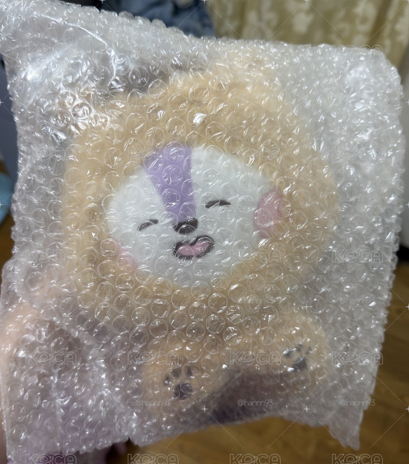 BT21 MANG 松鼠塑娃娃