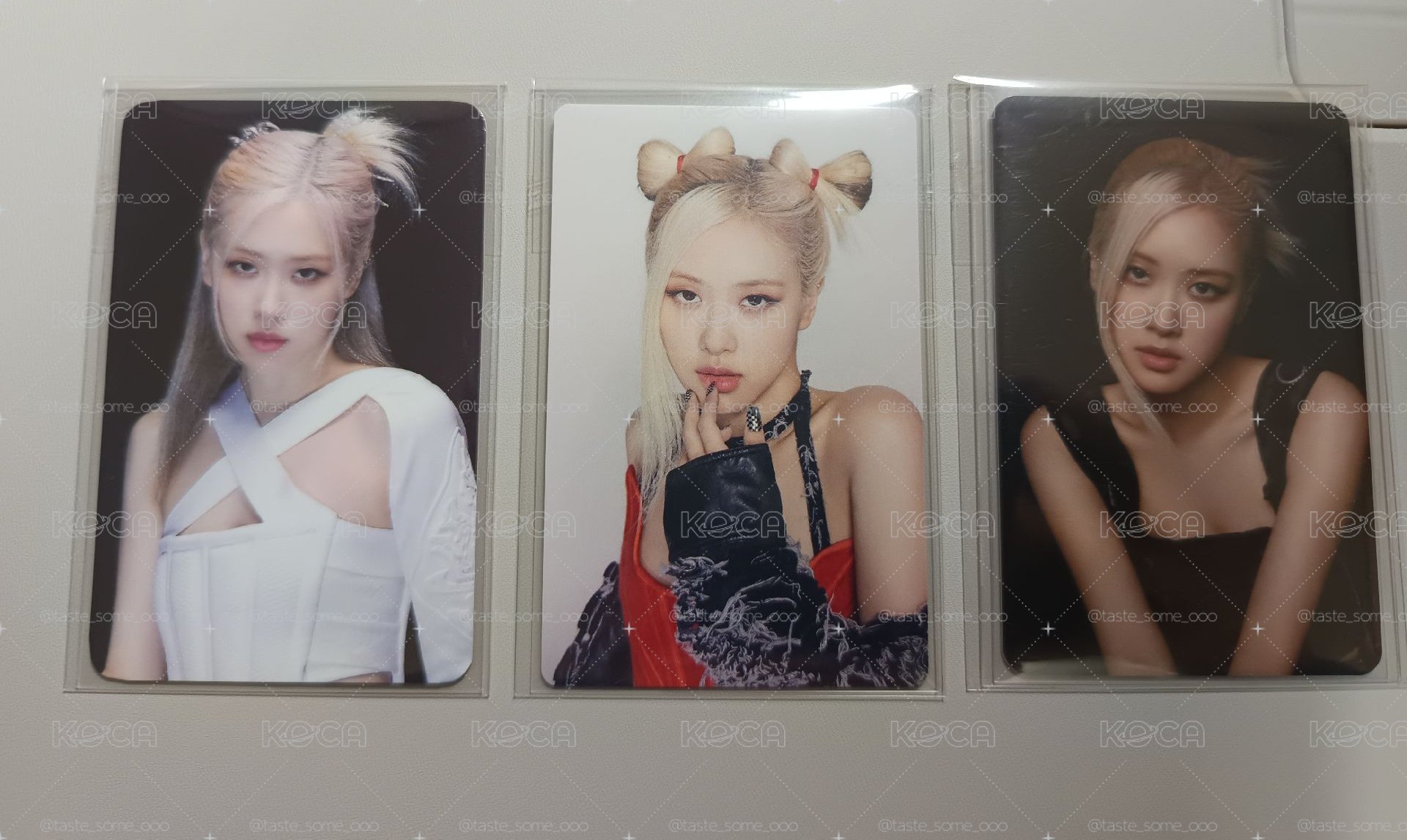 BLACKPINK 肉Rose 特典卡 周邊卡