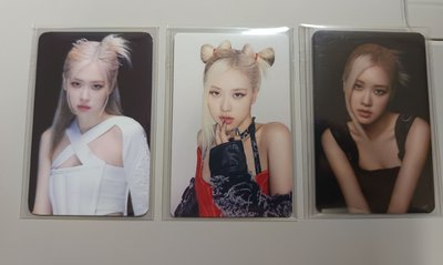 BLACKPINK 肉Rose 特典卡 周邊卡