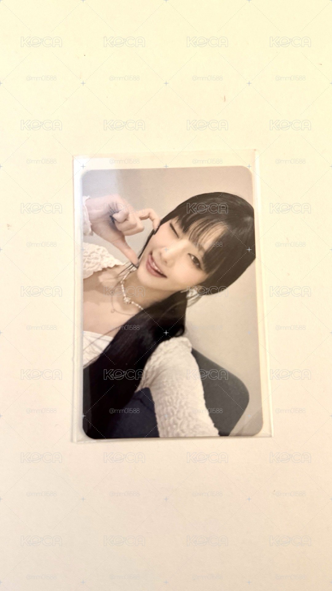 Minnie solo HER Fanme 2.0 簽售卡