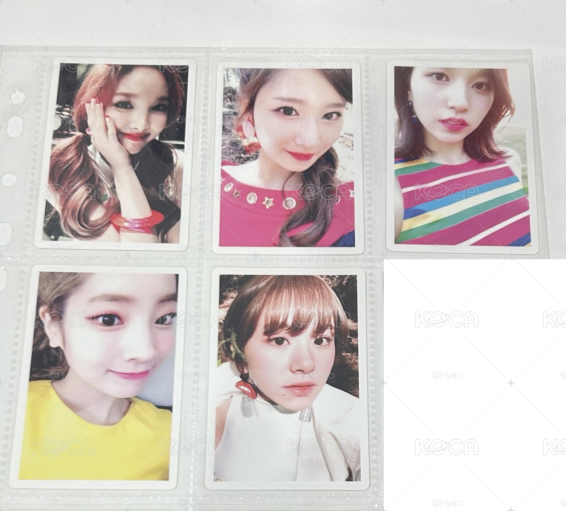 SIGNAL 預售禮小卡 娜璉 SANA MINA 多賢 彩瑛