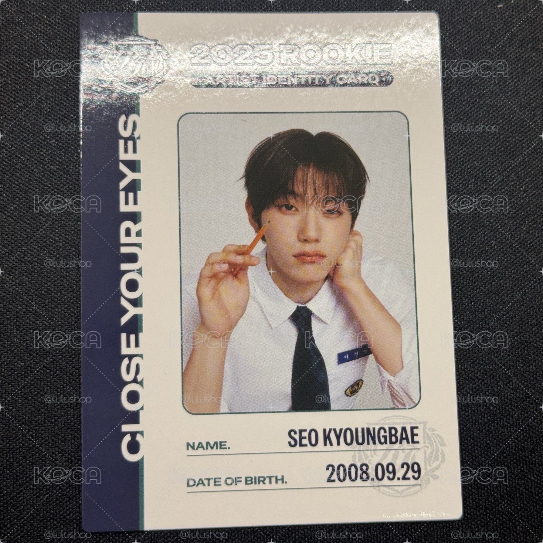 CYE 2025 KPOP ROOKIE ID卡