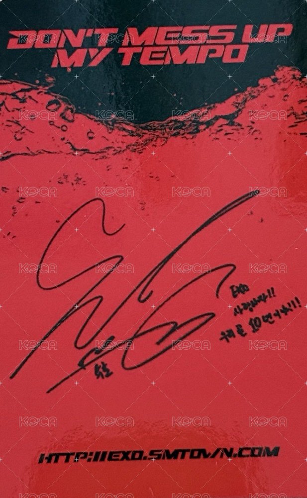 正規五輯 專輯卡  背面