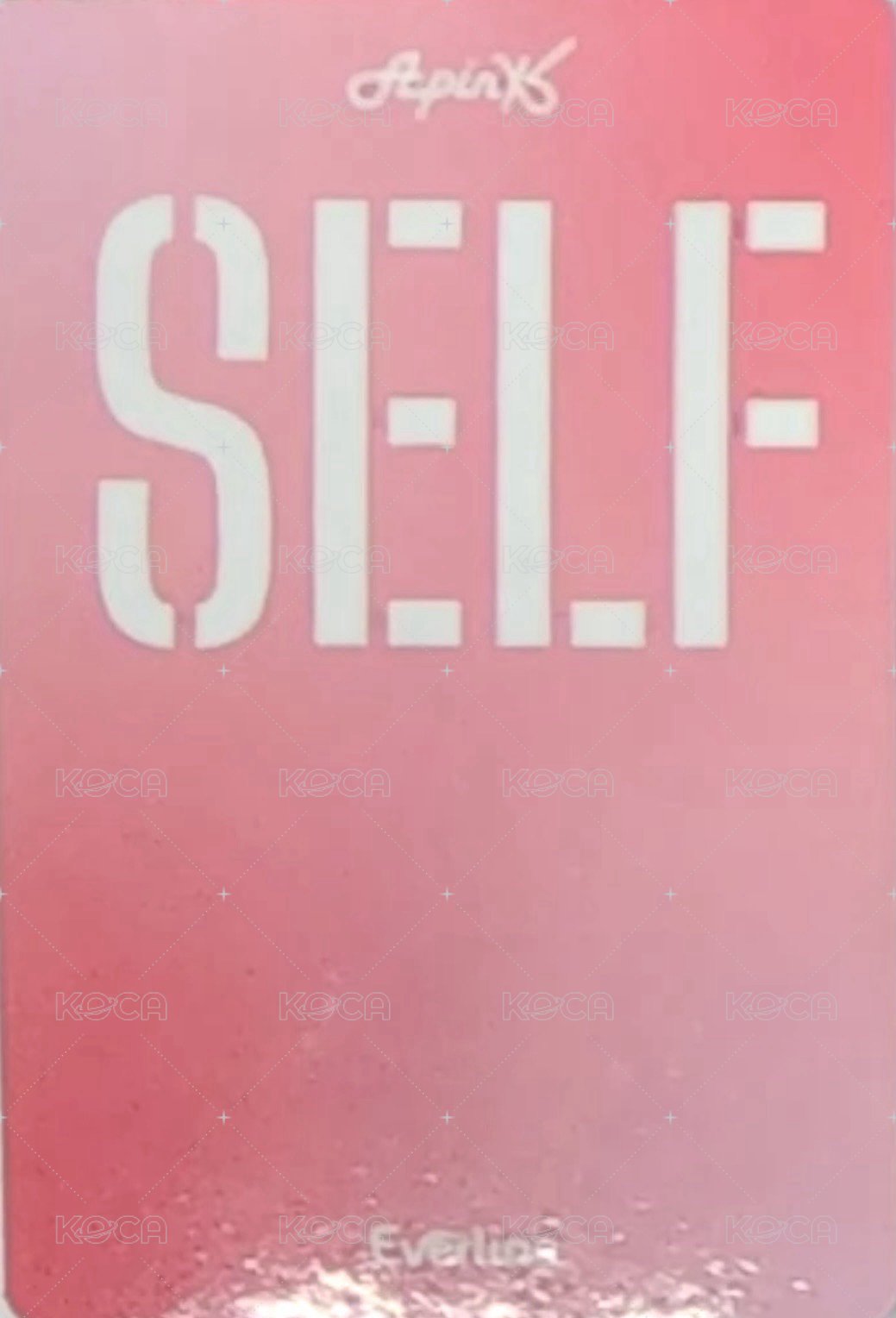 迷十 el 幸運卡  背面