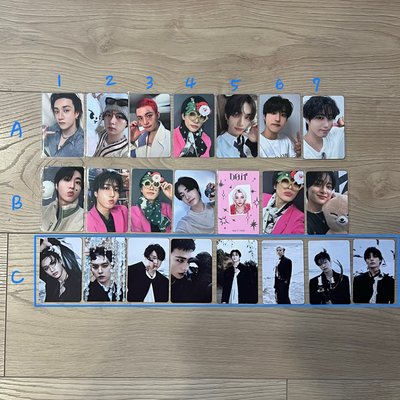 綁卡區（可單出）方燦 / 李旻浩 / 黃鉉辰 / 韓知城 / 李龍馥 / 梁精寅小卡