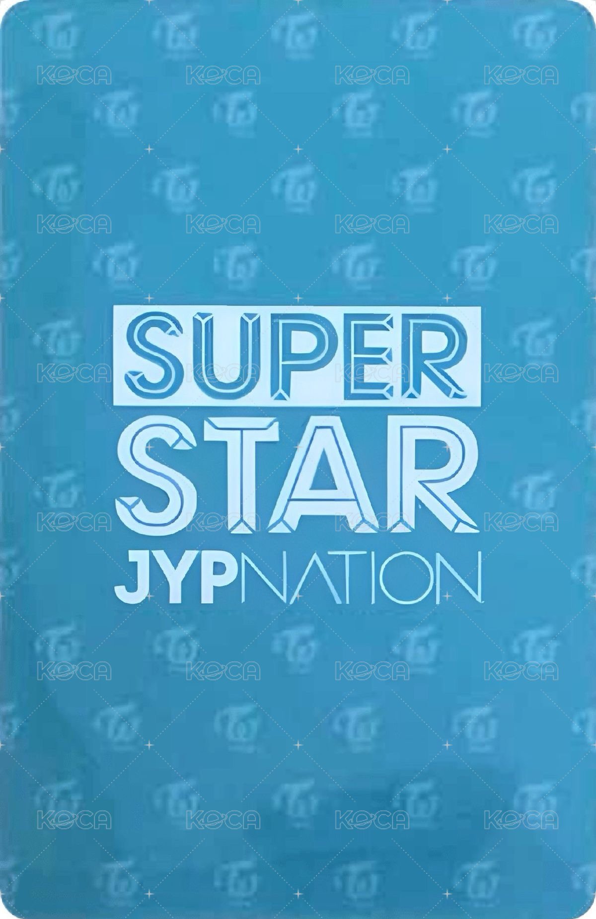 SUPERSTAR CHEER UP 遊戲卡  背面