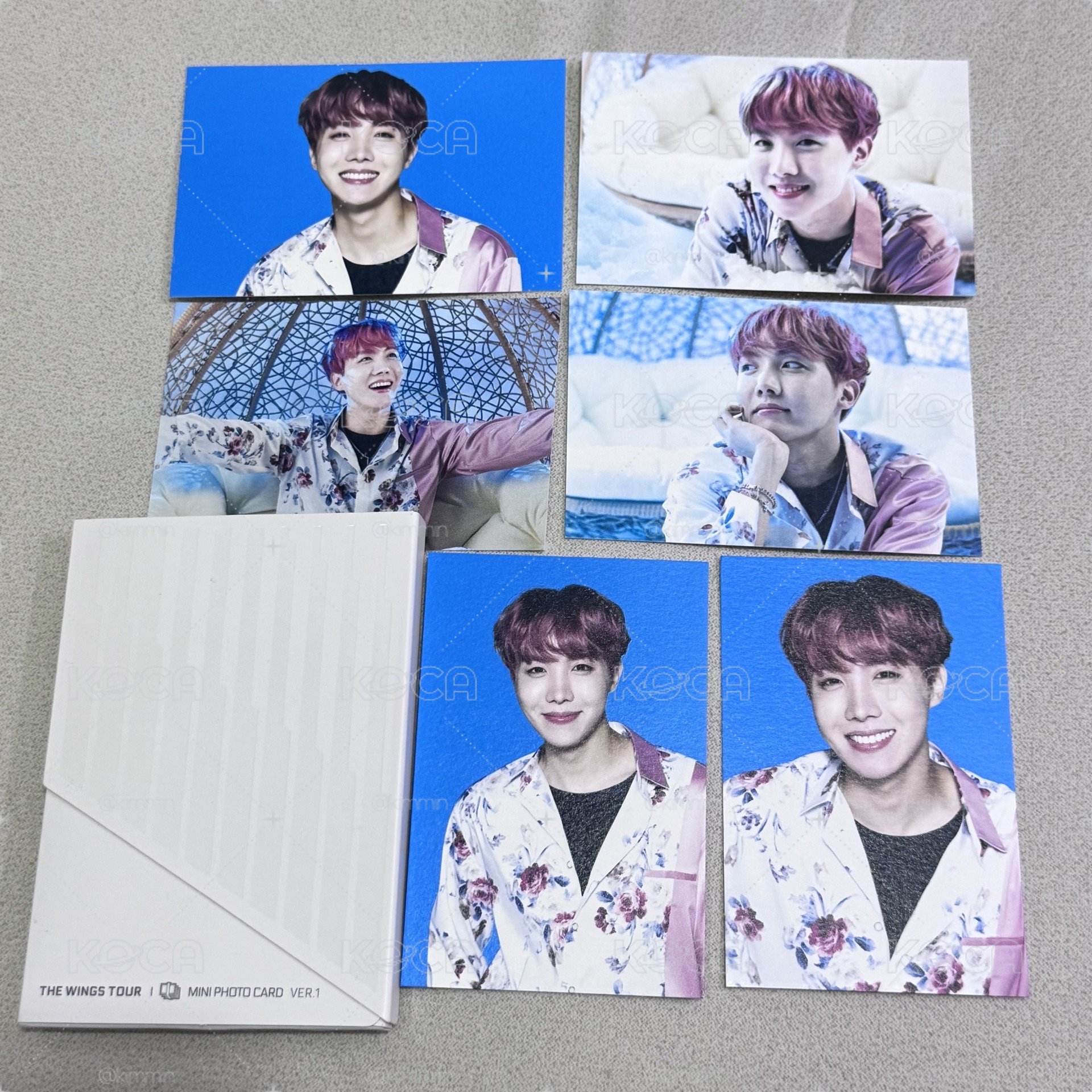 BTS 鄭號錫 J-HOPE WINGS TOUR隨機卡