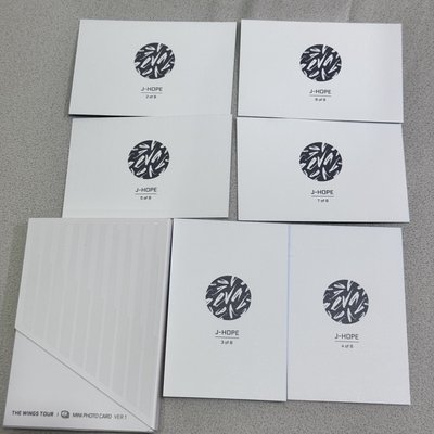 鄭號錫JHOPE WINGS TOUR隨機卡