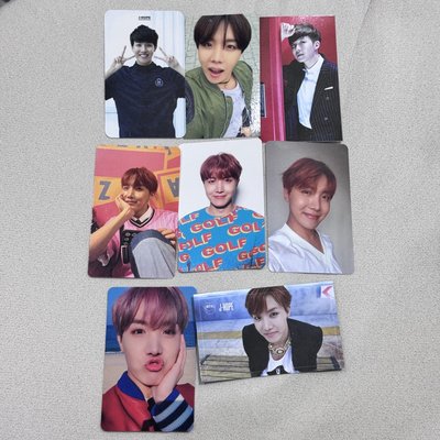 BTS 鄭號錫 J-HOPE 專輯小卡