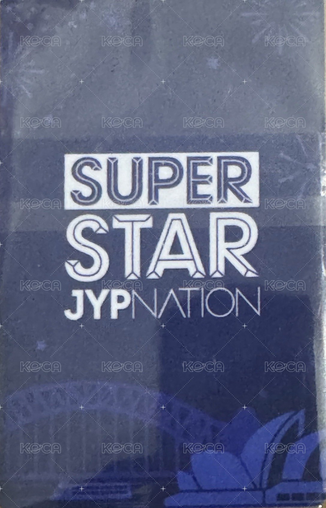 SUPERSTAR IN SYDNEY  遊戲卡  背面