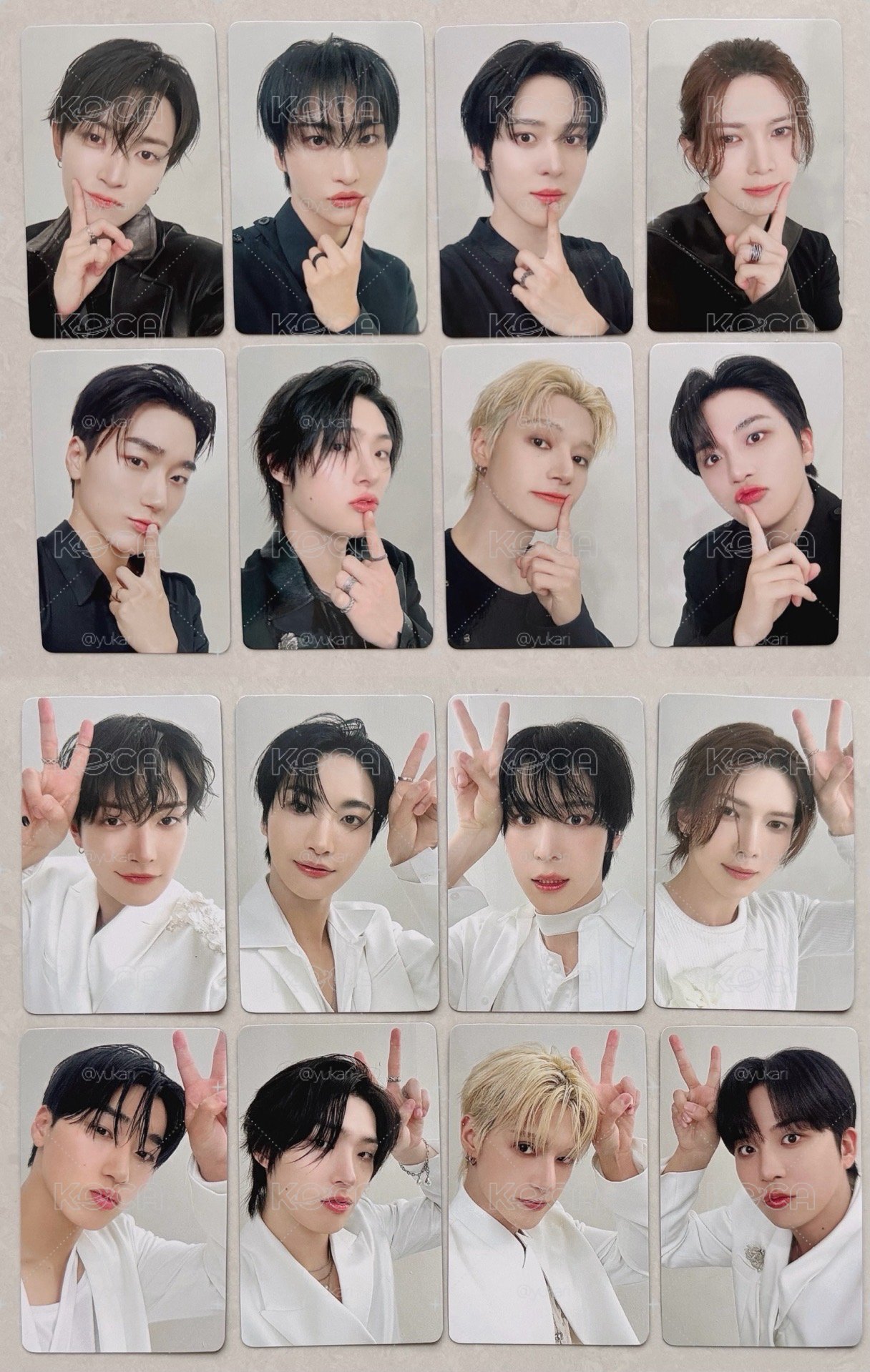 ATEEZ 日本 FC 特典卡 Ashes to Light