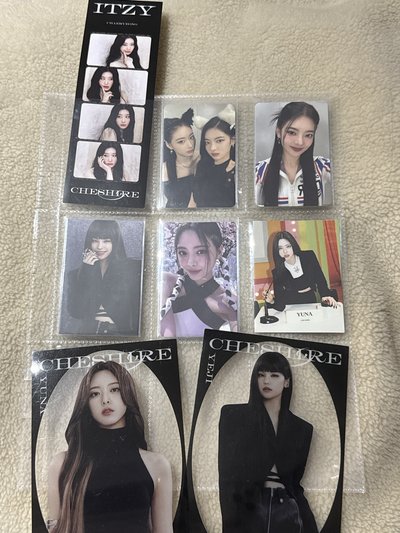 itzy cheshire 小卡 空專 透卡 人生四格